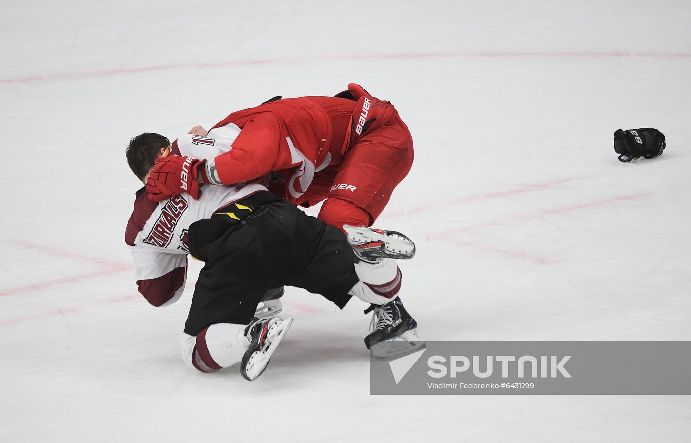 Russia Ice Hockey Spartak - Dynamo Riga