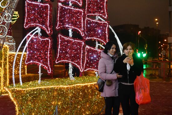 Russia New Year Preparations
