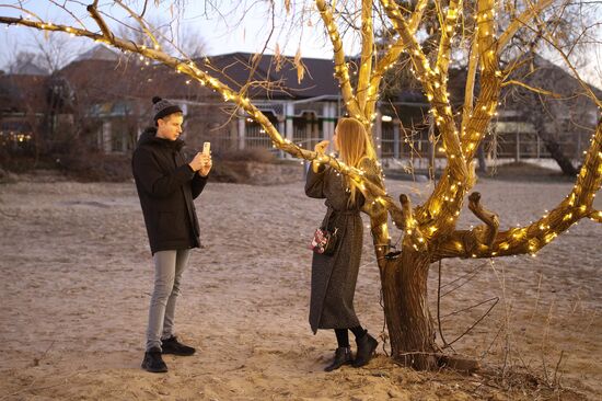 Russia New Year Preparations