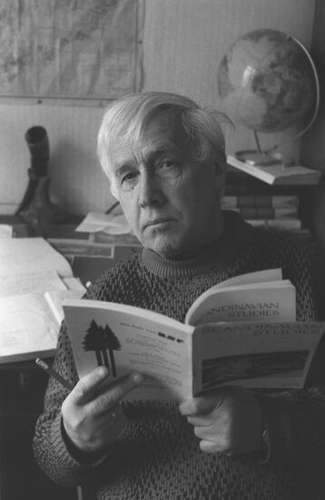 Soviet linguist and Scandinavia expert Mikhail Steblin-Kamensky