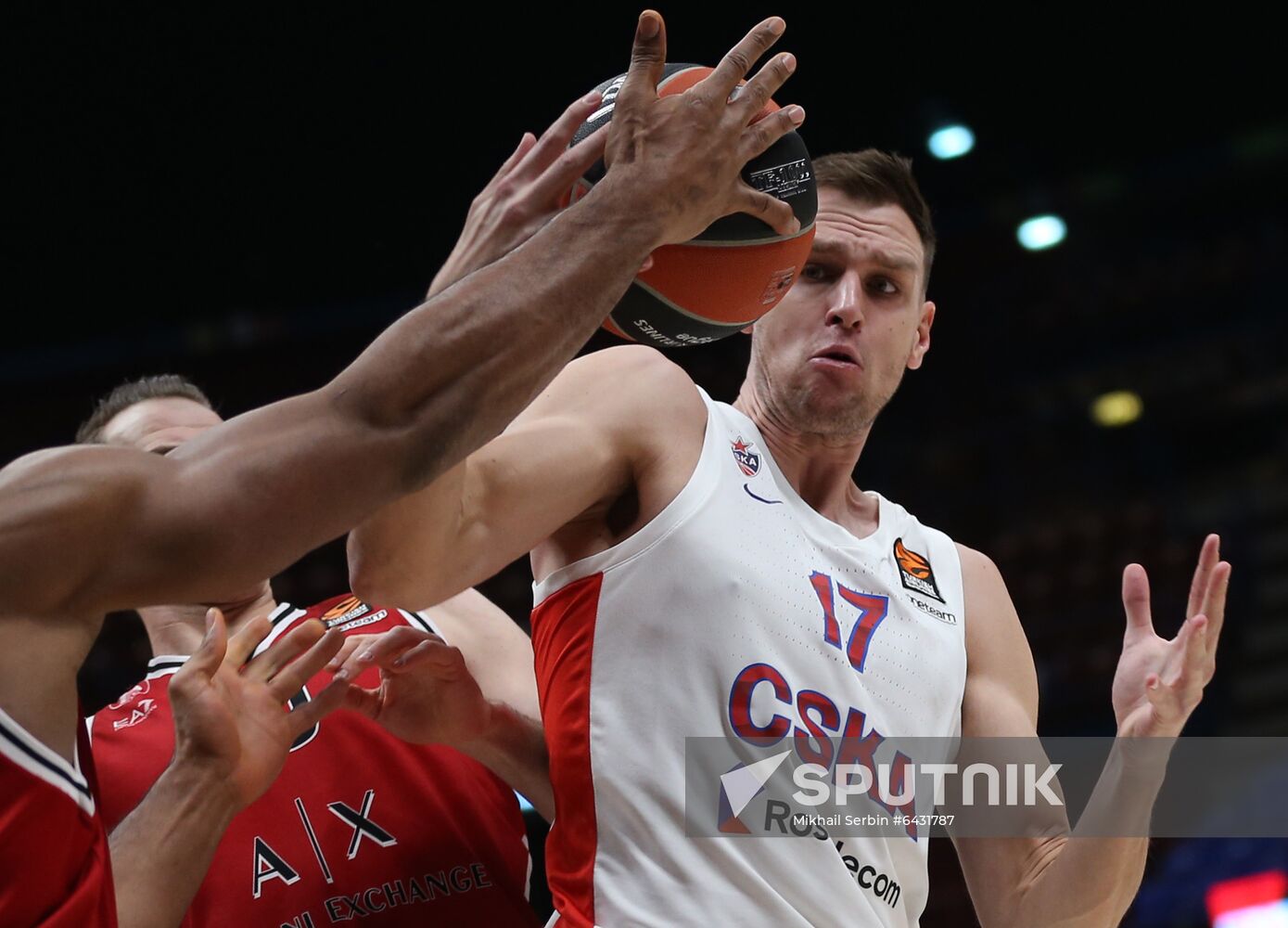 Italy Basketball Euroleague Olimpia - CSKA