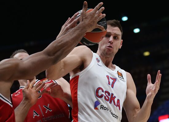 Italy Basketball Euroleague Olimpia - CSKA