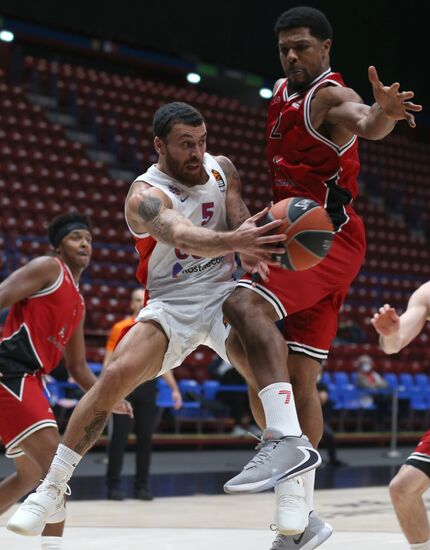 Italy Basketball Euroleague Olimpia - CSKA