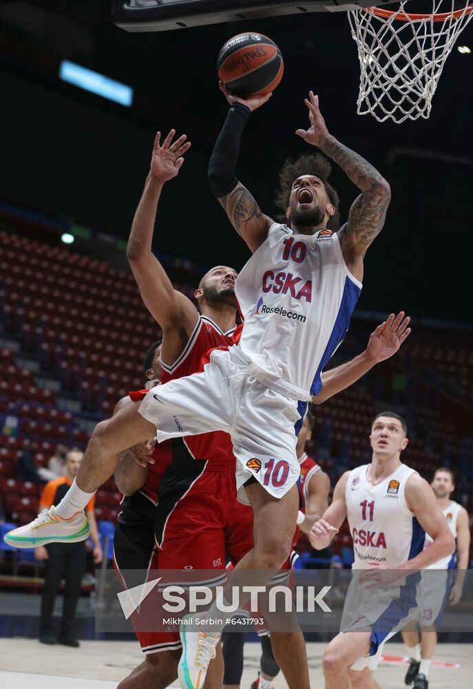 Italy Basketball Euroleague Olimpia - CSKA