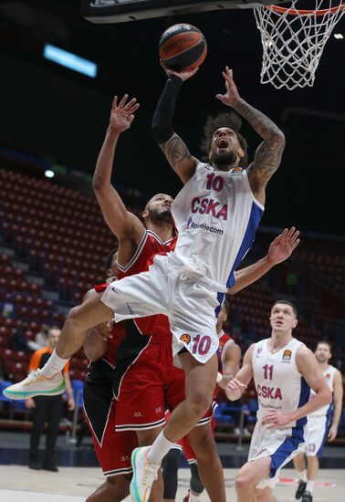 Italy Basketball Euroleague Olimpia - CSKA