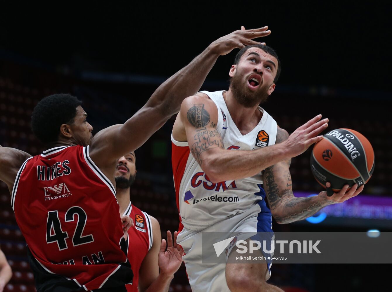 Italy Basketball Euroleague Olimpia - CSKA