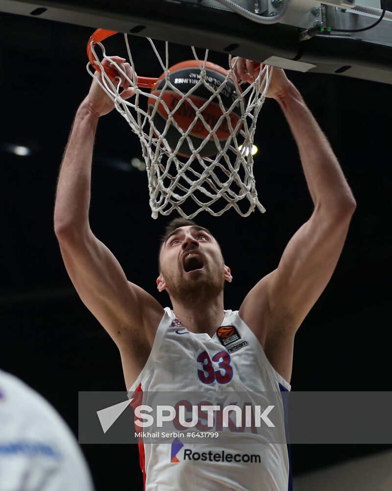 Italy Basketball Euroleague Olimpia - CSKA