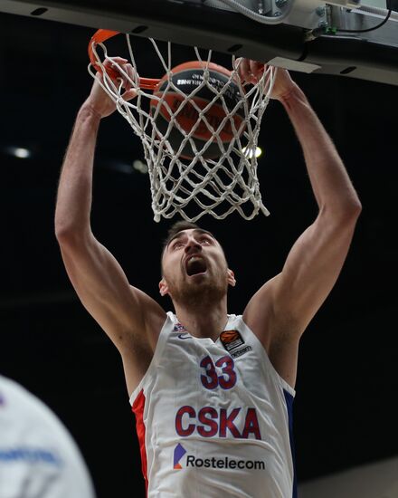 Italy Basketball Euroleague Olimpia - CSKA