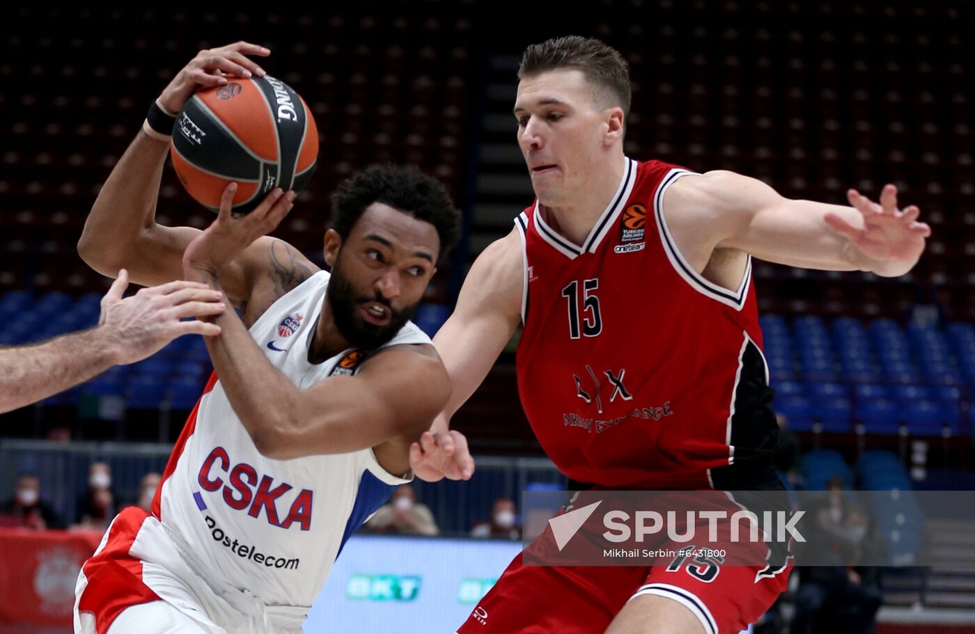 Italy Basketball Euroleague Olimpia - CSKA
