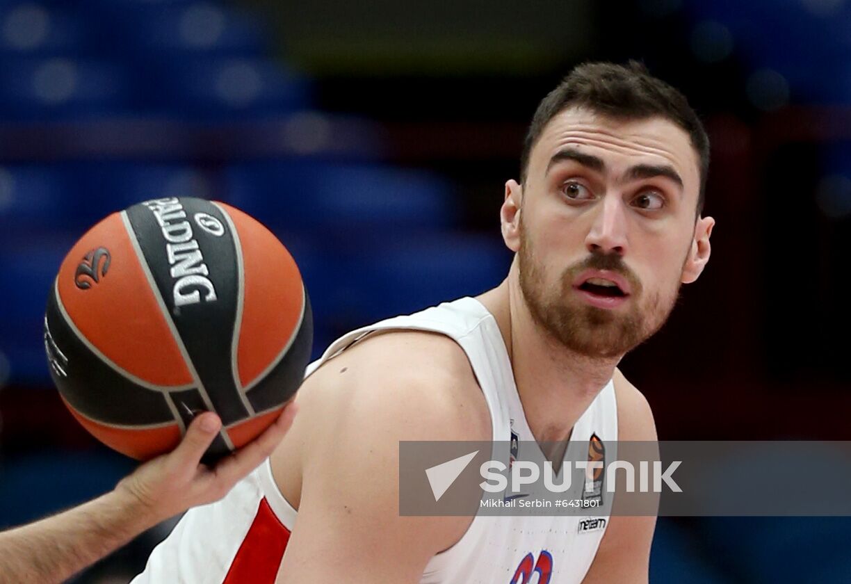 Italy Basketball Euroleague Olimpia - CSKA