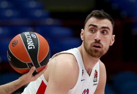 Italy Basketball Euroleague Olimpia - CSKA