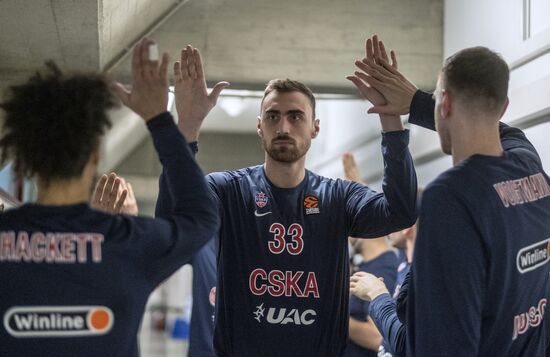 Italy Basketball Euroleague Olimpia - CSKA