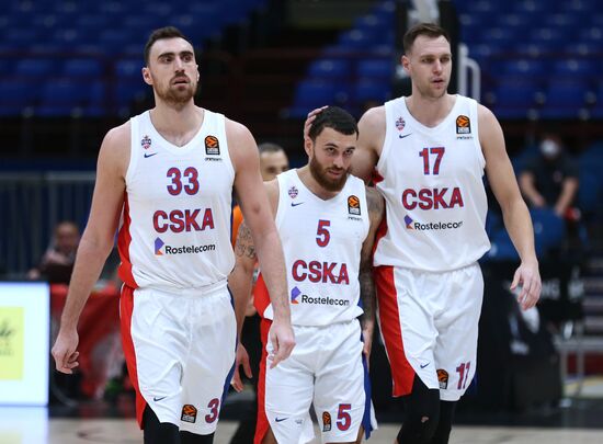 Italy Basketball Euroleague Olimpia - CSKA