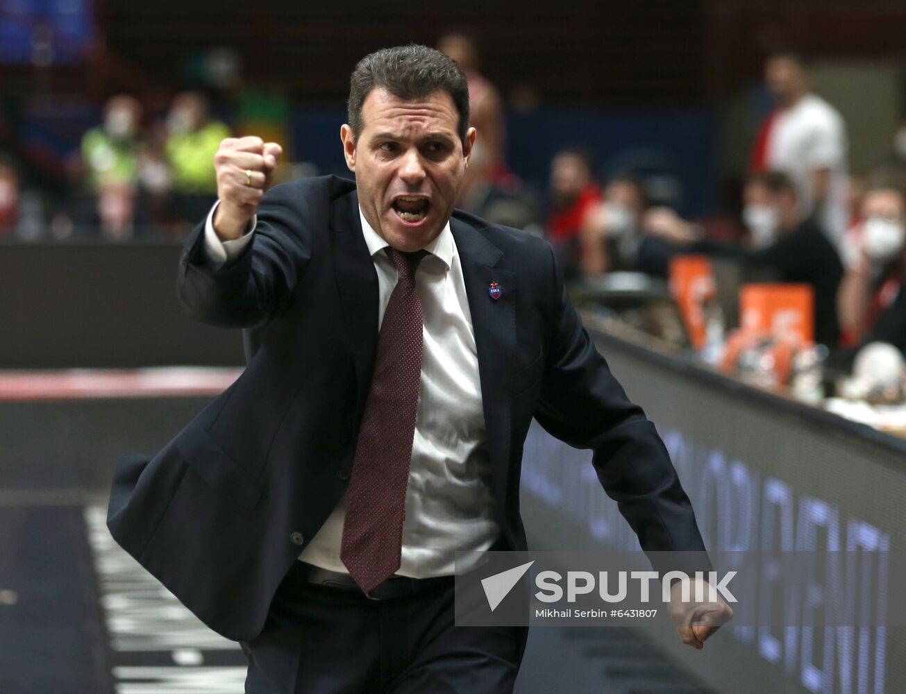 Italy Basketball Euroleague Olimpia - CSKA