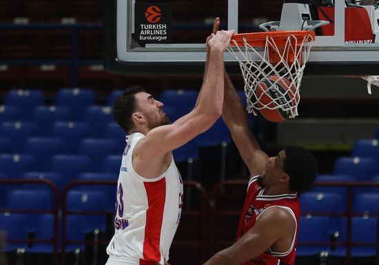 Italy Basketball Euroleague Olimpia - CSKA