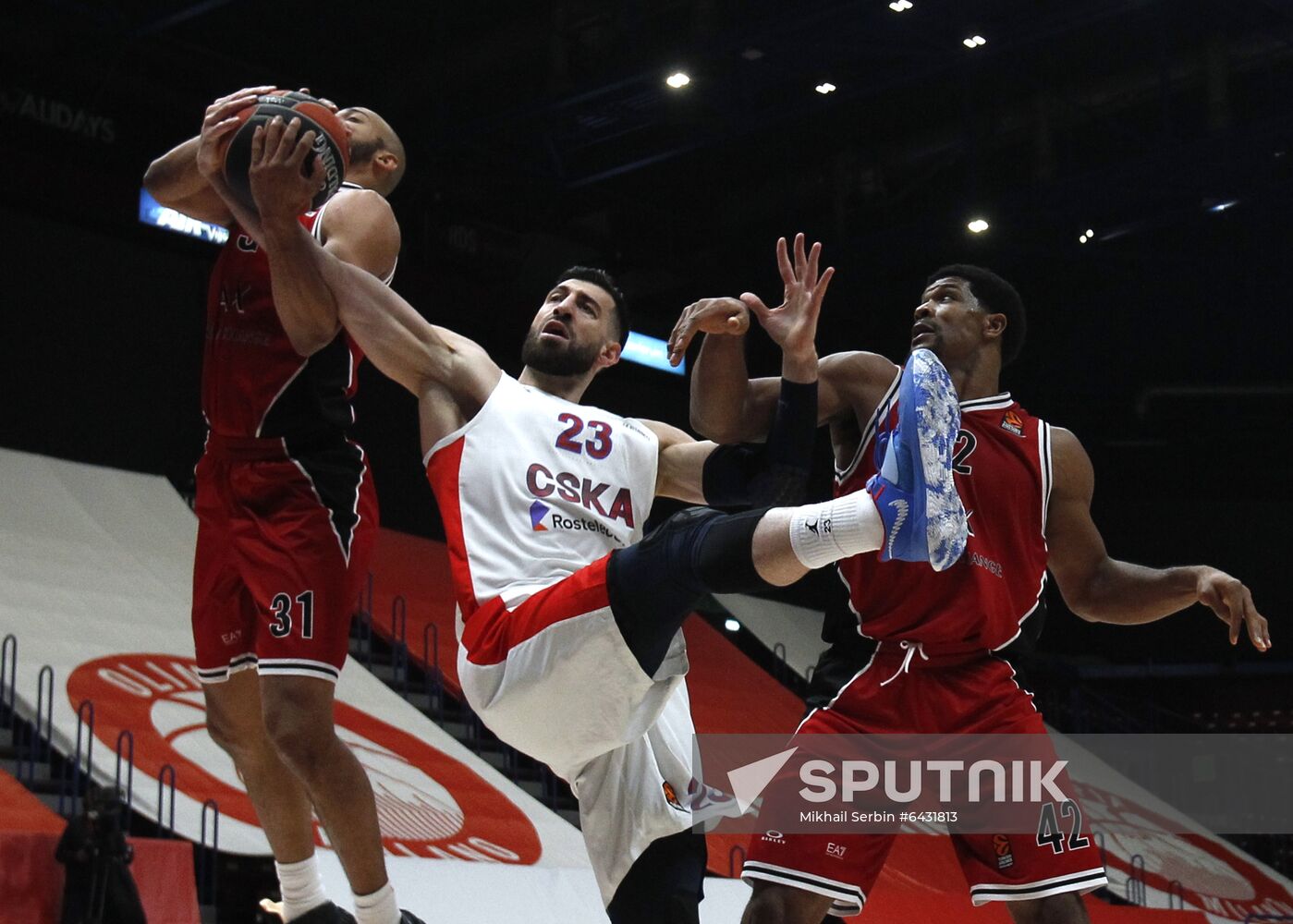 Italy Basketball Euroleague Olimpia - CSKA