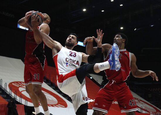 Italy Basketball Euroleague Olimpia - CSKA