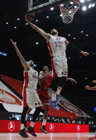 Italy Basketball Euroleague Olimpia - CSKA