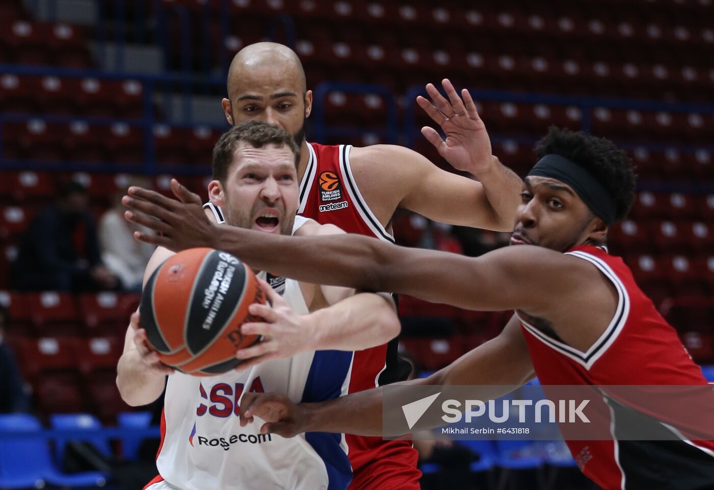 Italy Basketball Euroleague Olimpia - CSKA