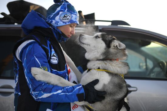 Russia Sled Dog Race