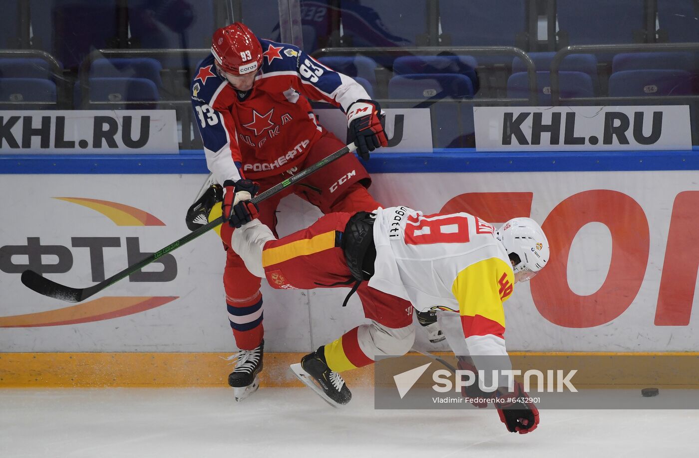 Russia Ice Hockey CSKA - Jokerit