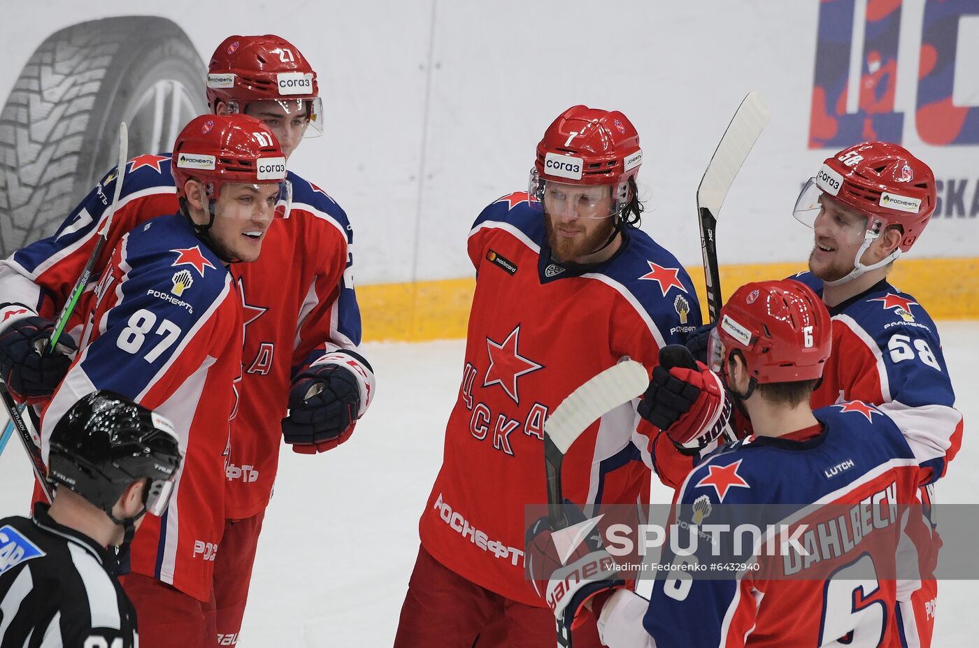 Russia Ice Hockey CSKA - Jokerit