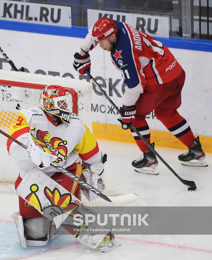 Russia Ice Hockey CSKA - Jokerit