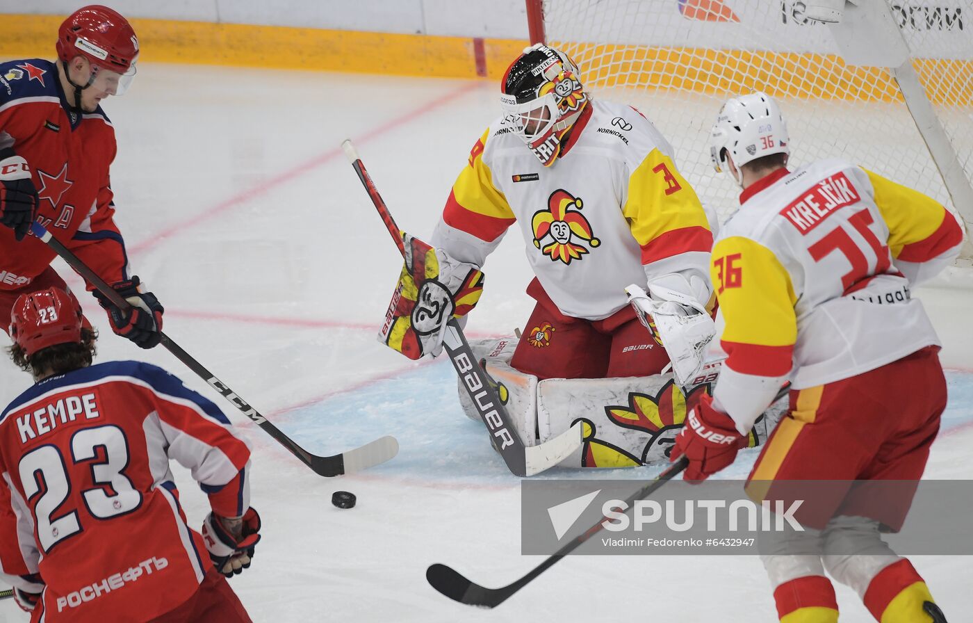 Russia Ice Hockey CSKA - Jokerit