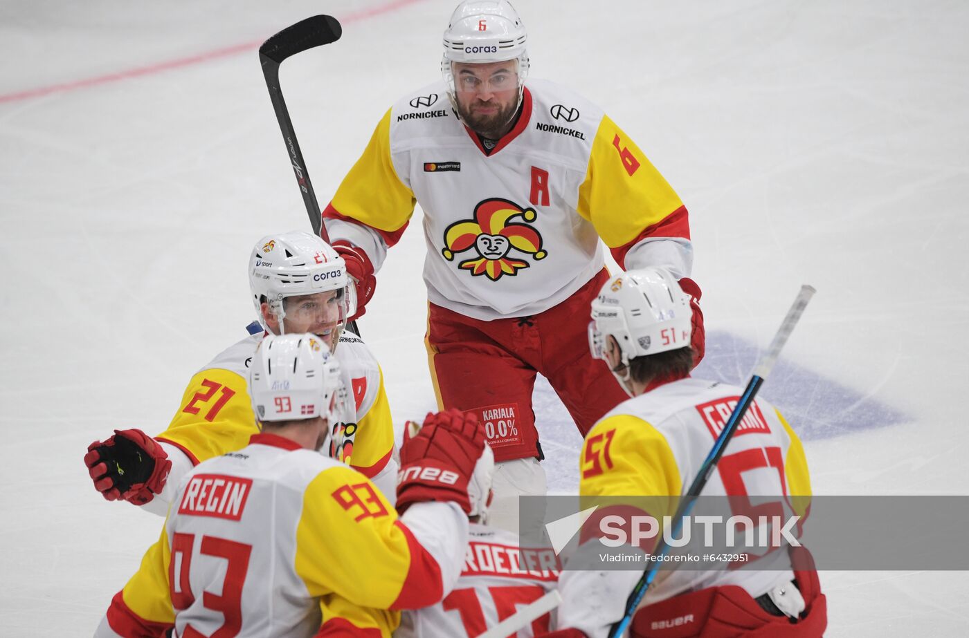 Russia Ice Hockey CSKA - Jokerit