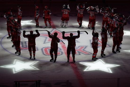 Russia Ice Hockey CSKA - Jokerit