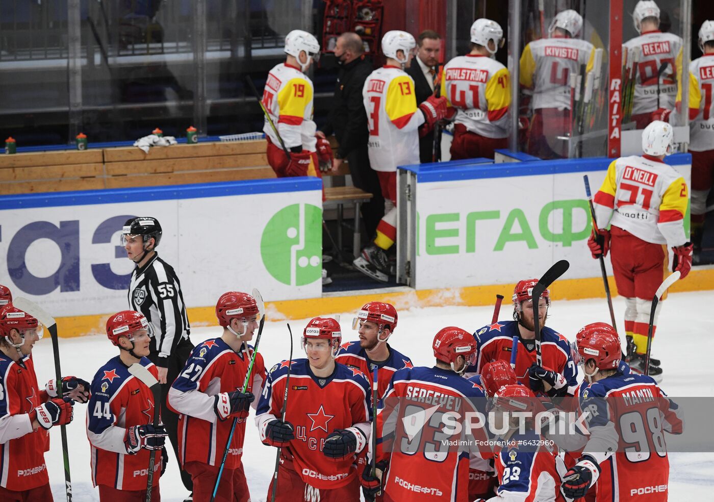 Russia Ice Hockey CSKA - Jokerit