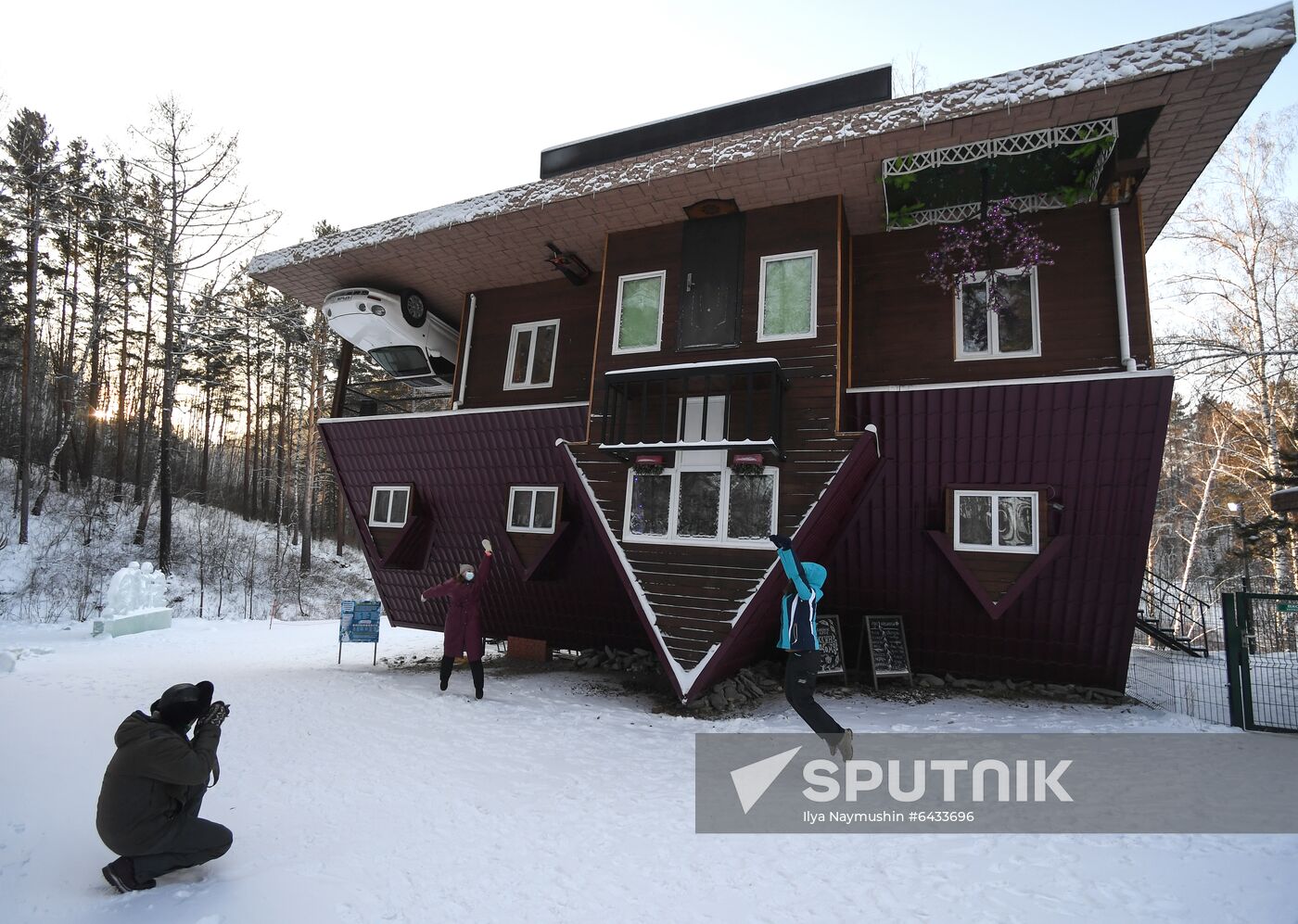 Russia Upside-Down House