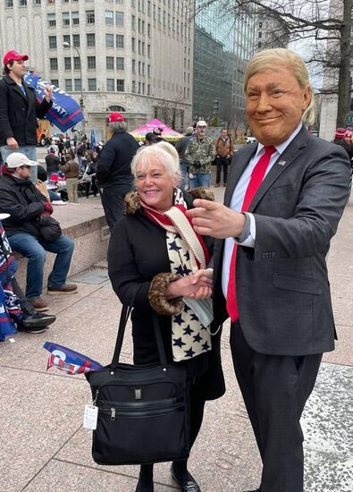 US Trump Supporters Rally