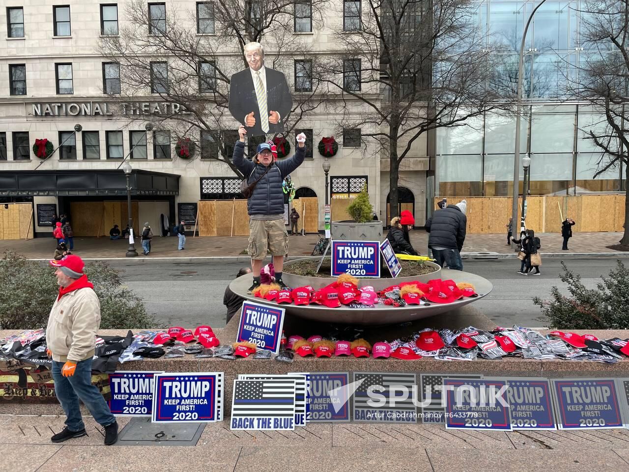 US Trump Supporters Rally