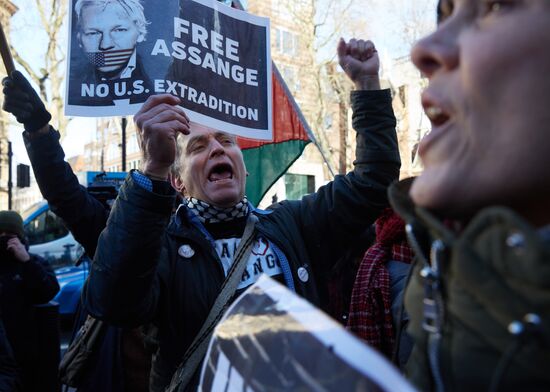 Britain Assange Bail Court