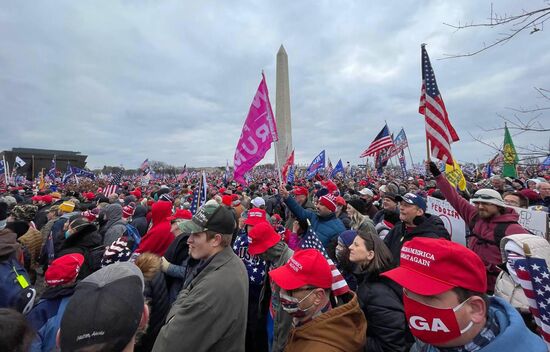 US Trump Supporters Rally