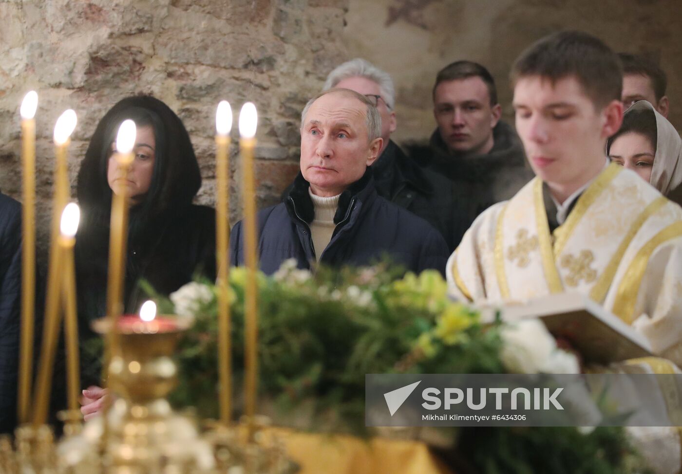 Russia Putin Orthodox Christmas