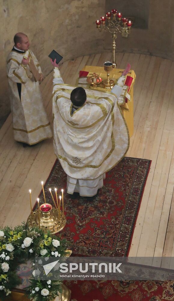 Russia Putin Orthodox Christmas