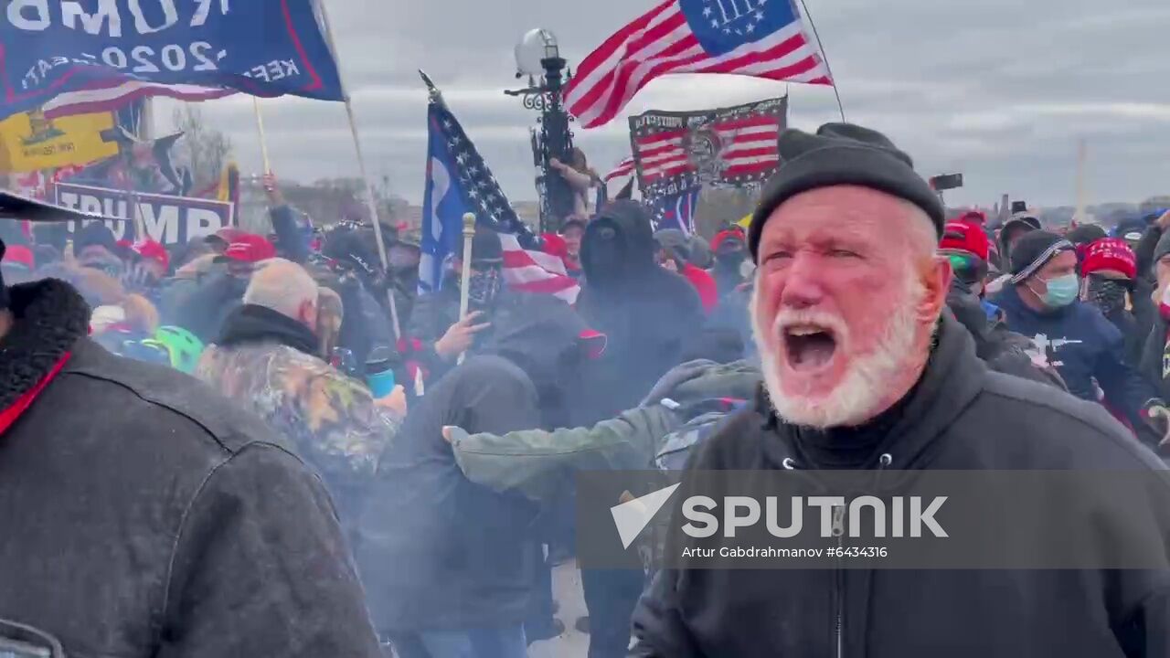 US Trump Supporters Rally