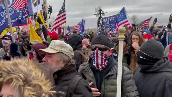 US Trump Supporters Rally