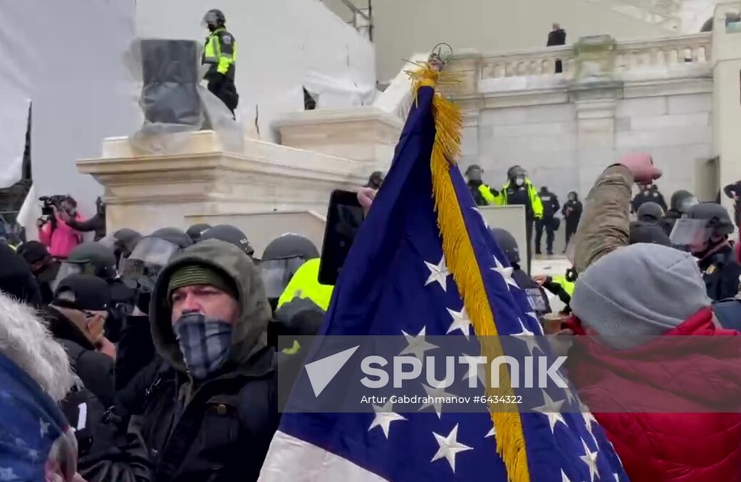 US Trump Supporters Rally