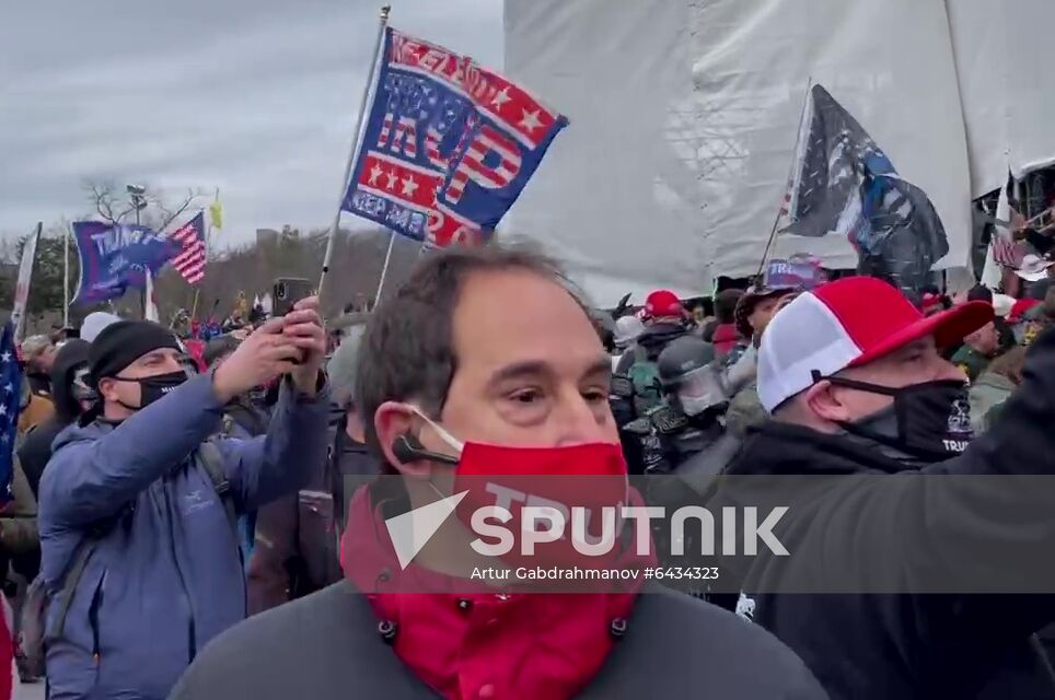 US Trump Supporters Rally