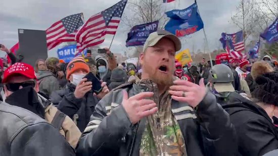 US Trump Supporters Rally