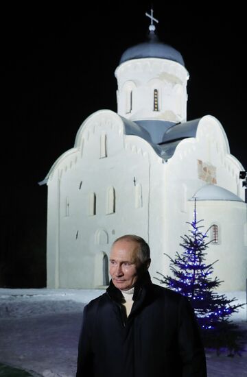 Russia Putin Orthodox Christmas