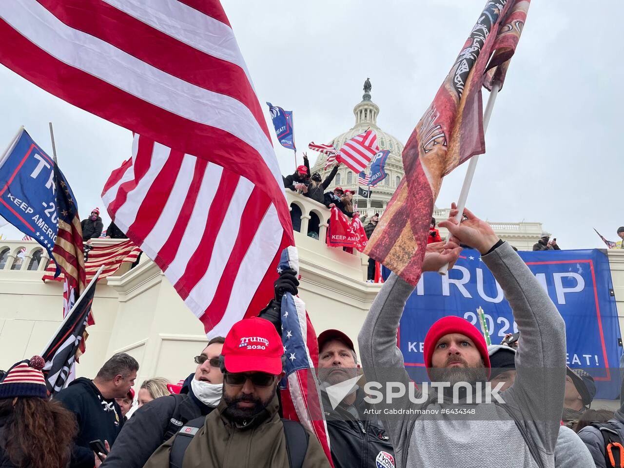 US Trump Supporters Rally