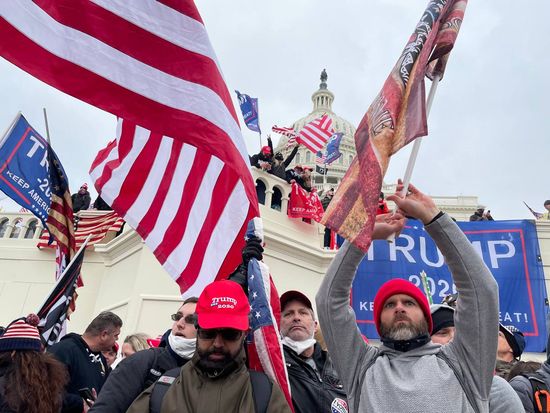 US Trump Supporters Rally