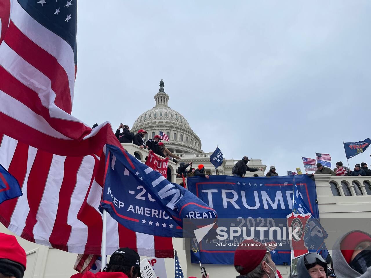 US Trump Supporters Rally