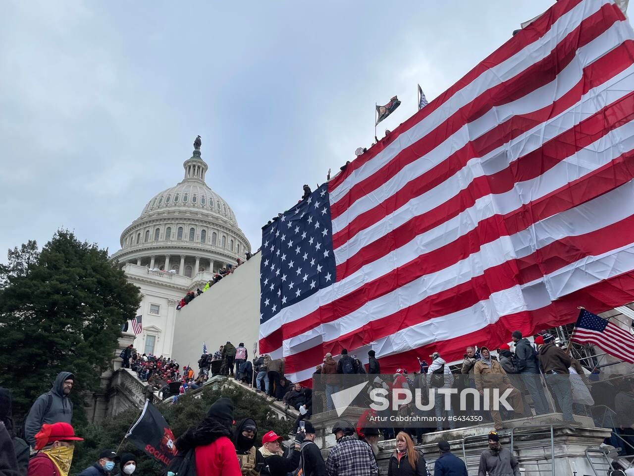 US Trump Supporters Rally