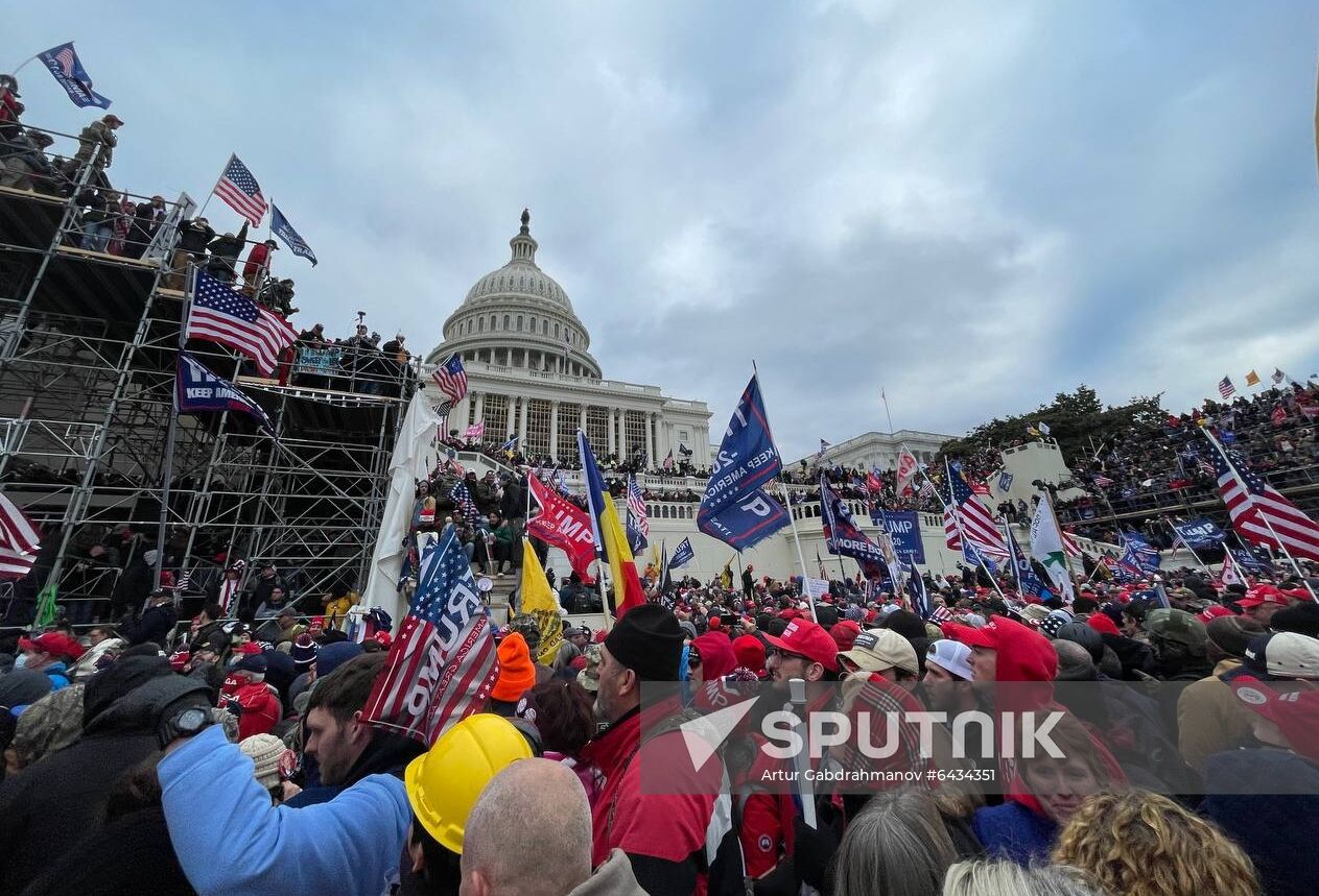 US Trump Supporters Rally