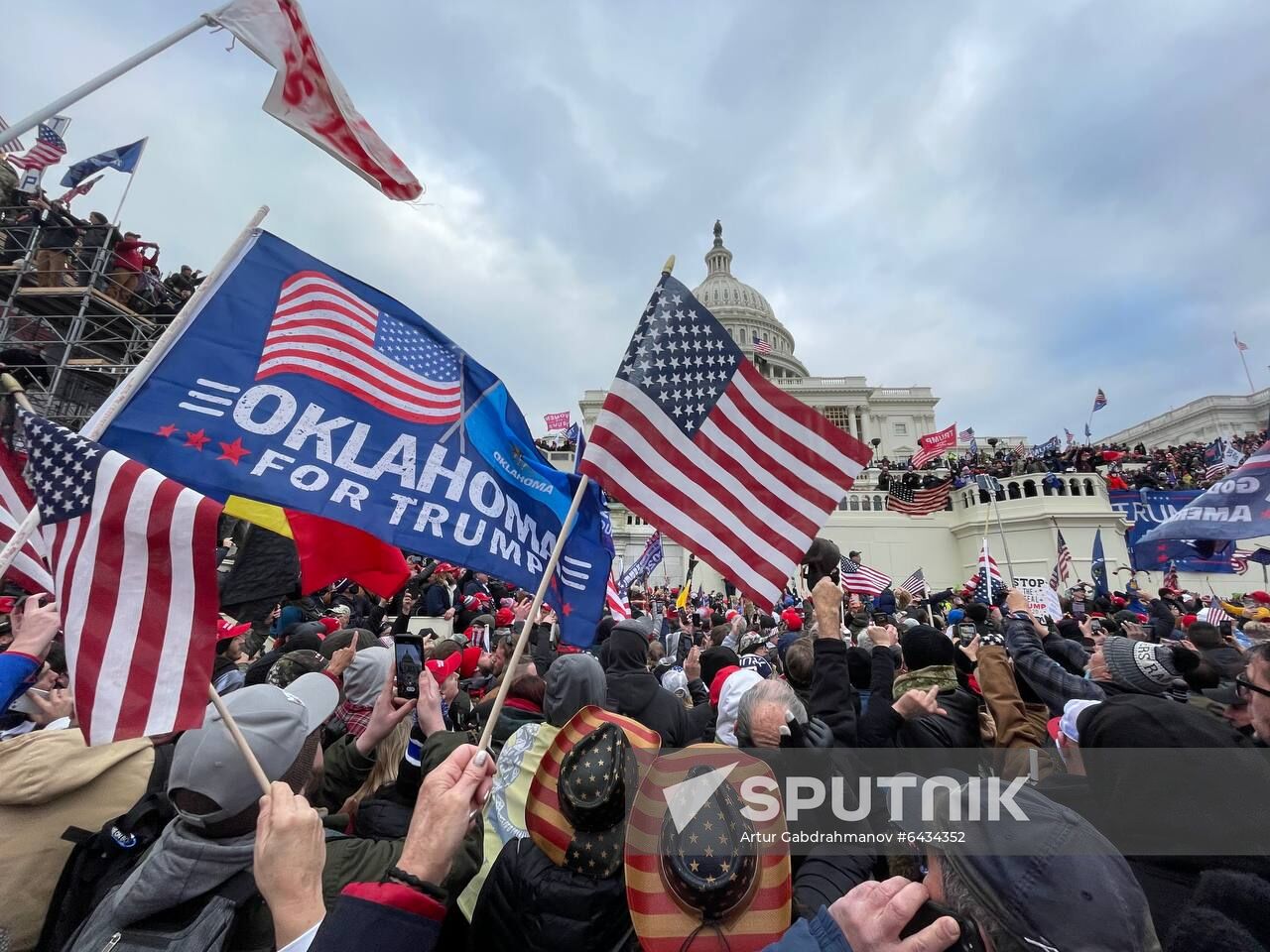 US Trump Supporters Rally
